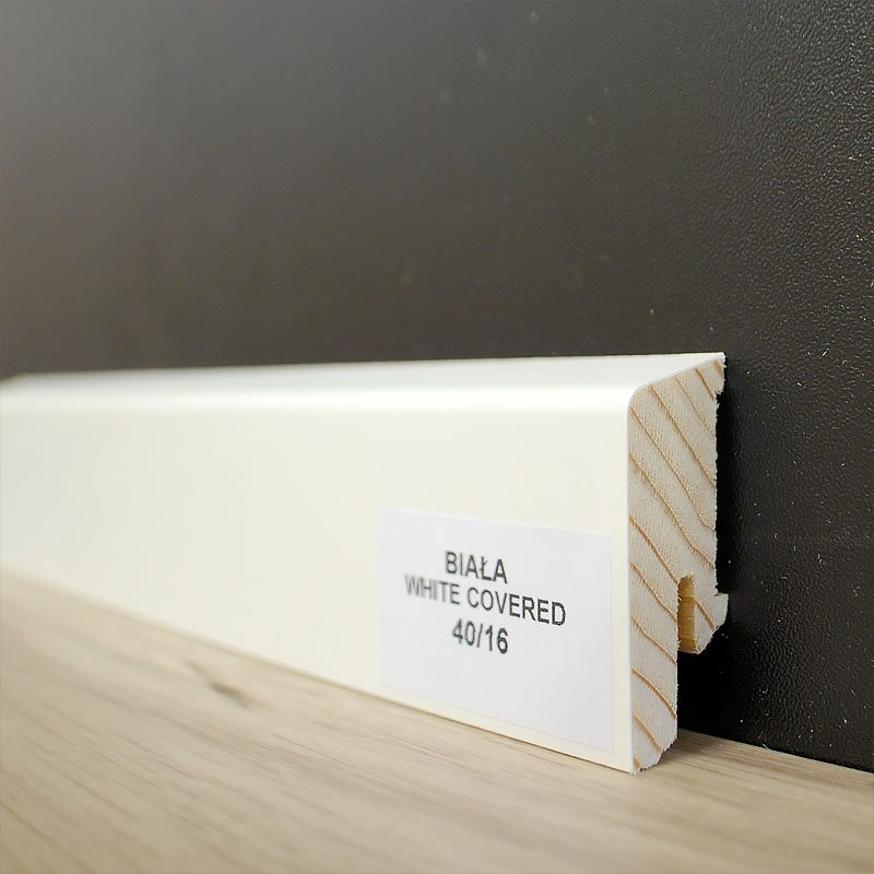 Listwa biała 40/16